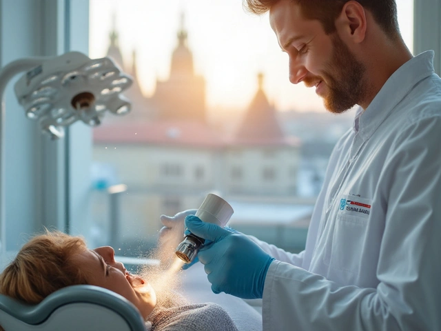 Pískování zubů - účinný způsob, jak odstranit zubní kámen