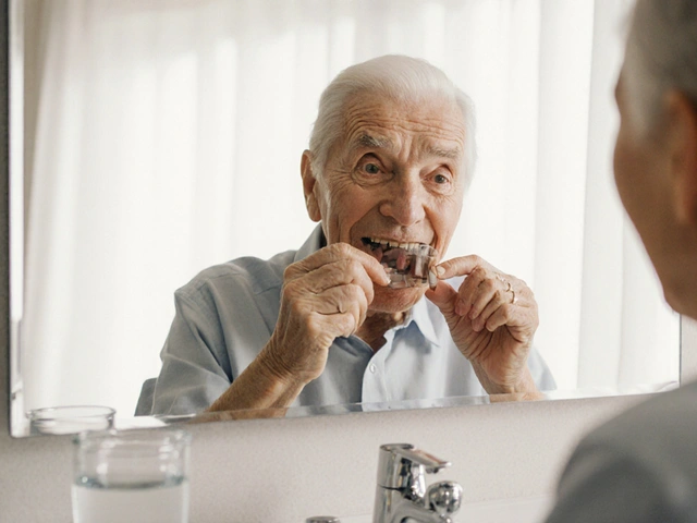 Jak vyndat zubní protézu bez poškození a bez bolesti