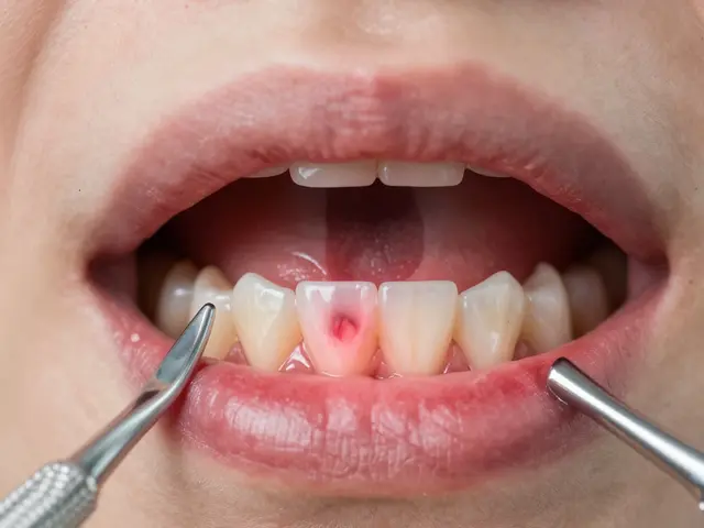 Co vytahuje zánět předních zubů? Příčiny a co s tím dělat