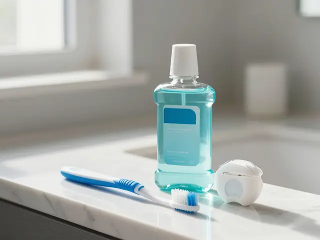 Dentální hygiena: Jak správně používat ústní vodu pro zdravé zuby