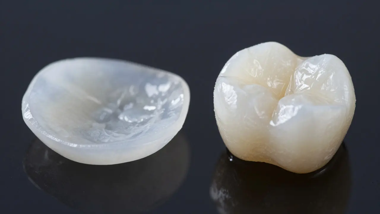Comparison of zirconia and e-max ceramic dental materials